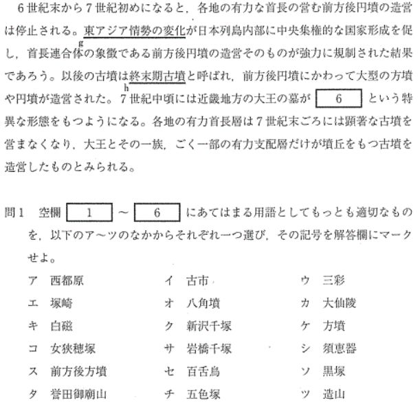 必見】法政大学専門塾/予備校が解説する法政大学 文学部 日本史の入試 